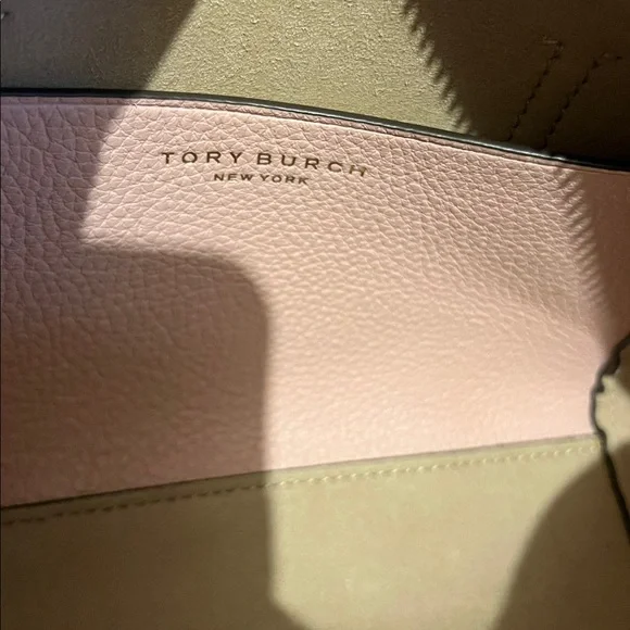 Tory Burch Pink Satchel/Crossbody Bag & Card Case - Picture 13 of 16